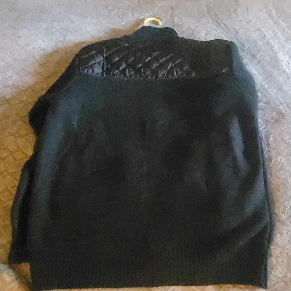 Gioberti Mens M Black Sweatshirt ZipUp Jacket - Picture 3 of 5